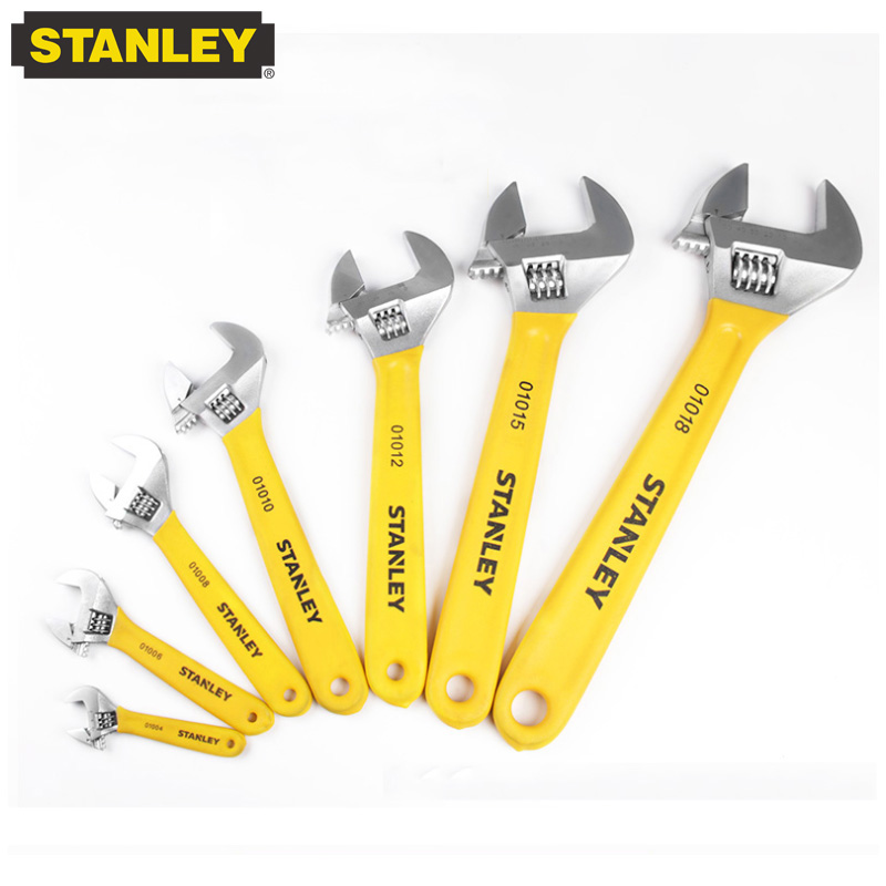 Power Tools Stanley - Stanley 4/6/8/10/12/15/18-дюймовый разводной ключ Многофункциональный промышленный