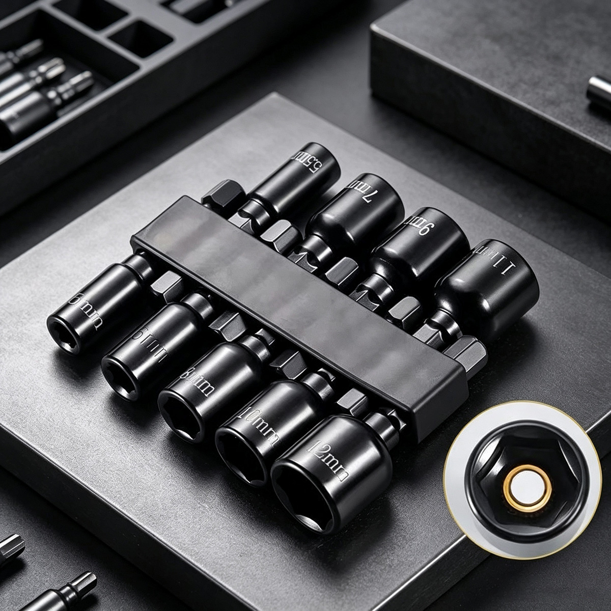 Power Z Tools - Набор магнитных шестигранных насадок-отверток с высоким