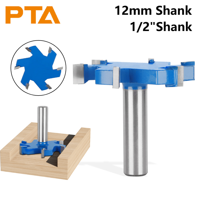 Router Trim Base - Фрезы PTA Z6 T типа, шесть