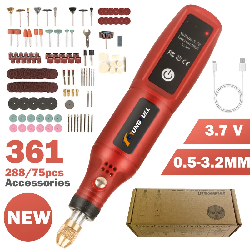 Power Tools Aeg - Беспроводная гравировальная ручка с USB-зарядкой, электрический