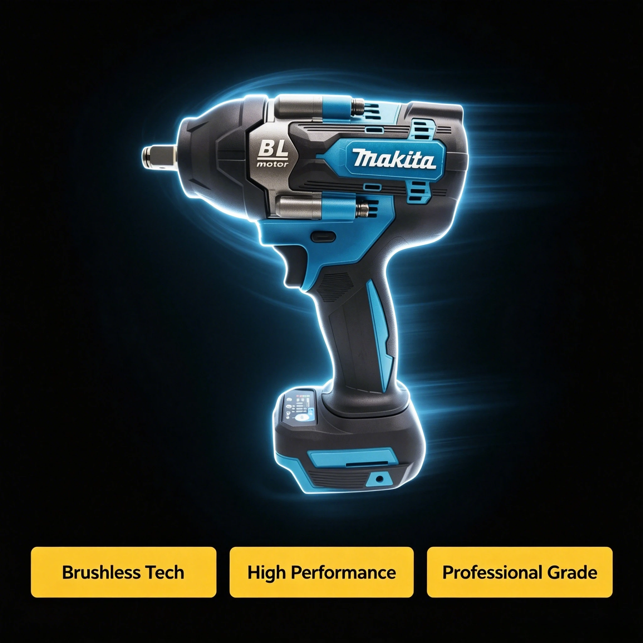 Бесщеточный ударный гайковерт  – обзор и цена Power Tools Hardware