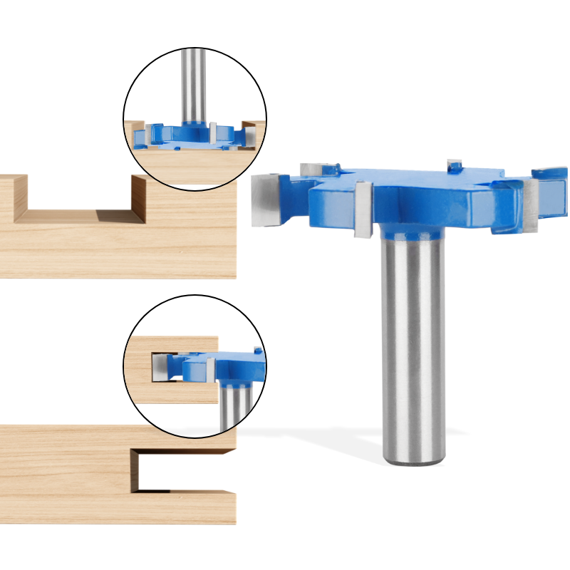 Фрезы PTA Z6 T типа, шесть лез – обзор и цена Router Trim Base