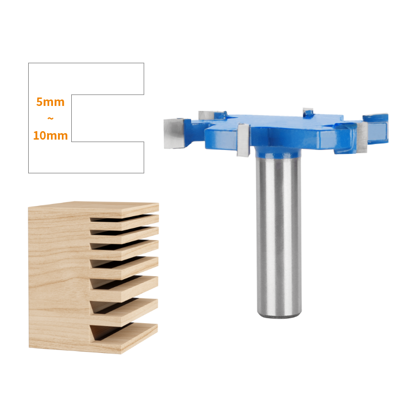 Фрезы PTA Z6 T типа, шесть лез – обзор и цена Router Trim Base